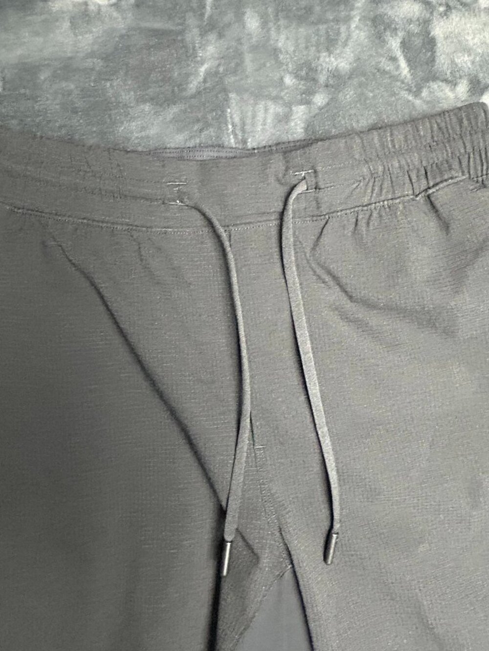 Lululemon Linerless Athletic Shorts Size S Black Drawstring